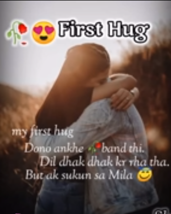 My first hug 🤗 instagram video 🥀whatsapp status video #short