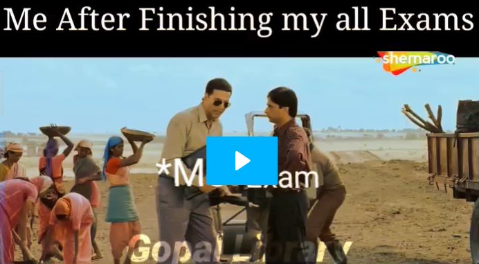 Me After Finishing My All Exams 😂🤣 #shorts #funny #meme #exam #